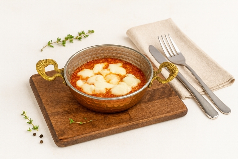 KAŞAR PEYNIRLI MENEMEN