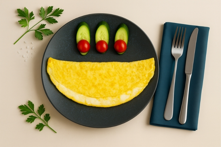 BEYAZ PEYNIRLI OMLET