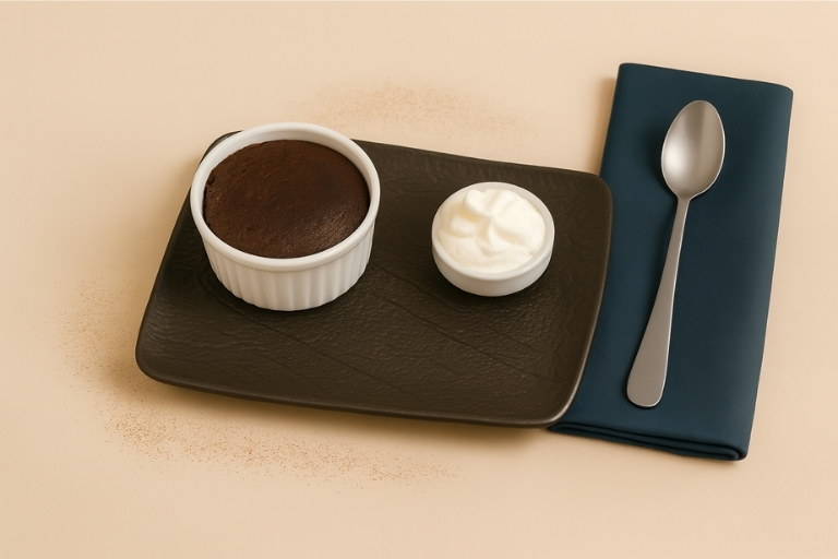 ÇİKOLATALI SUFLE(TAŞ FIRINDA)