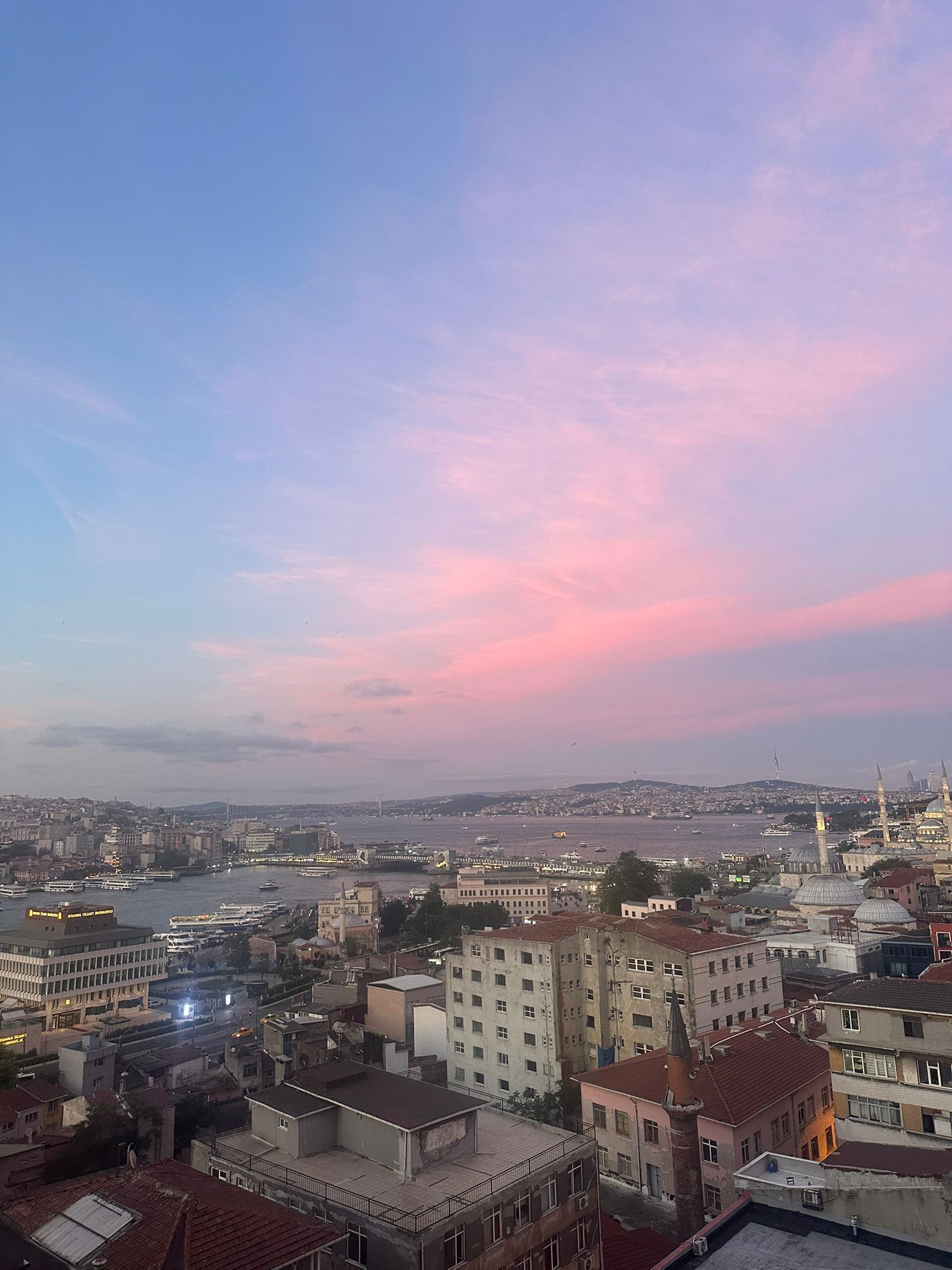 Haliç manzarası